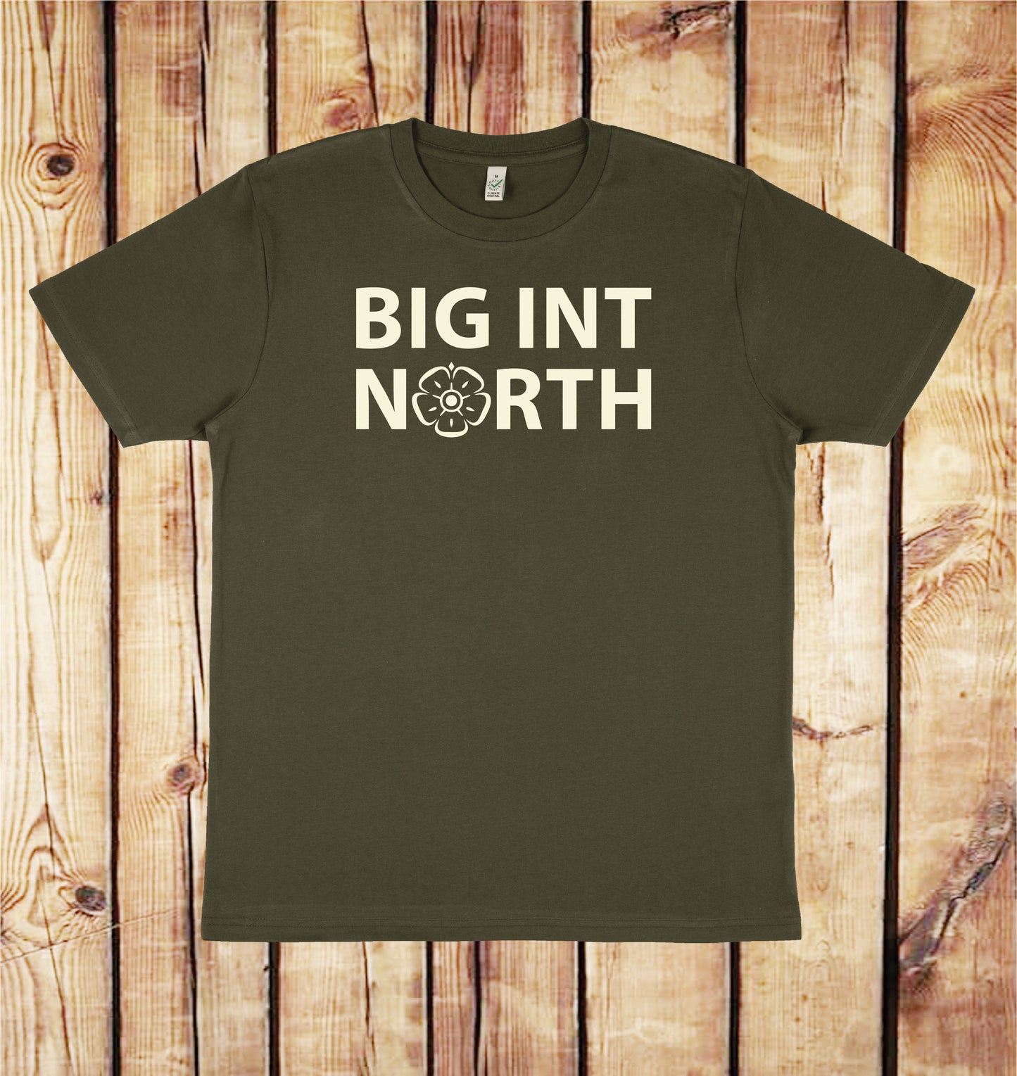 Big Int North Yorkshire Rose Logo T-Shirt