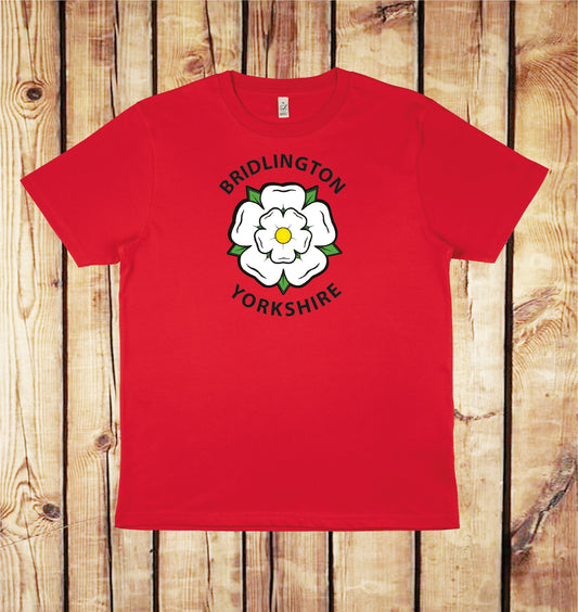 Yorkshire Rose Bridlington T-Shirt | Big Int North Northern Pride Tee