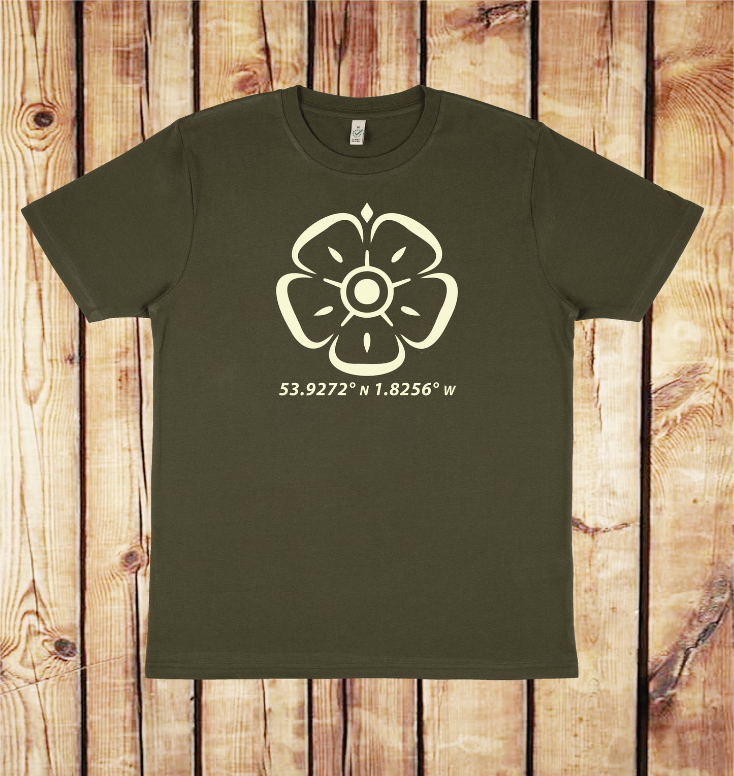 Yorkshire Rose Coordinates T-Shirt – Ilkley