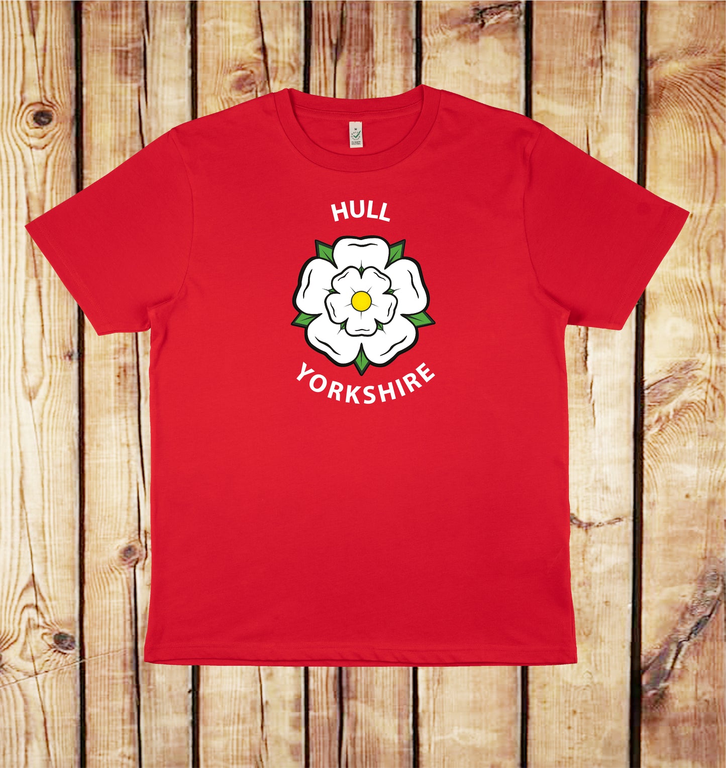 Yorkshire Rose Hull T-Shirt | Big Int North Northern Pride Tee