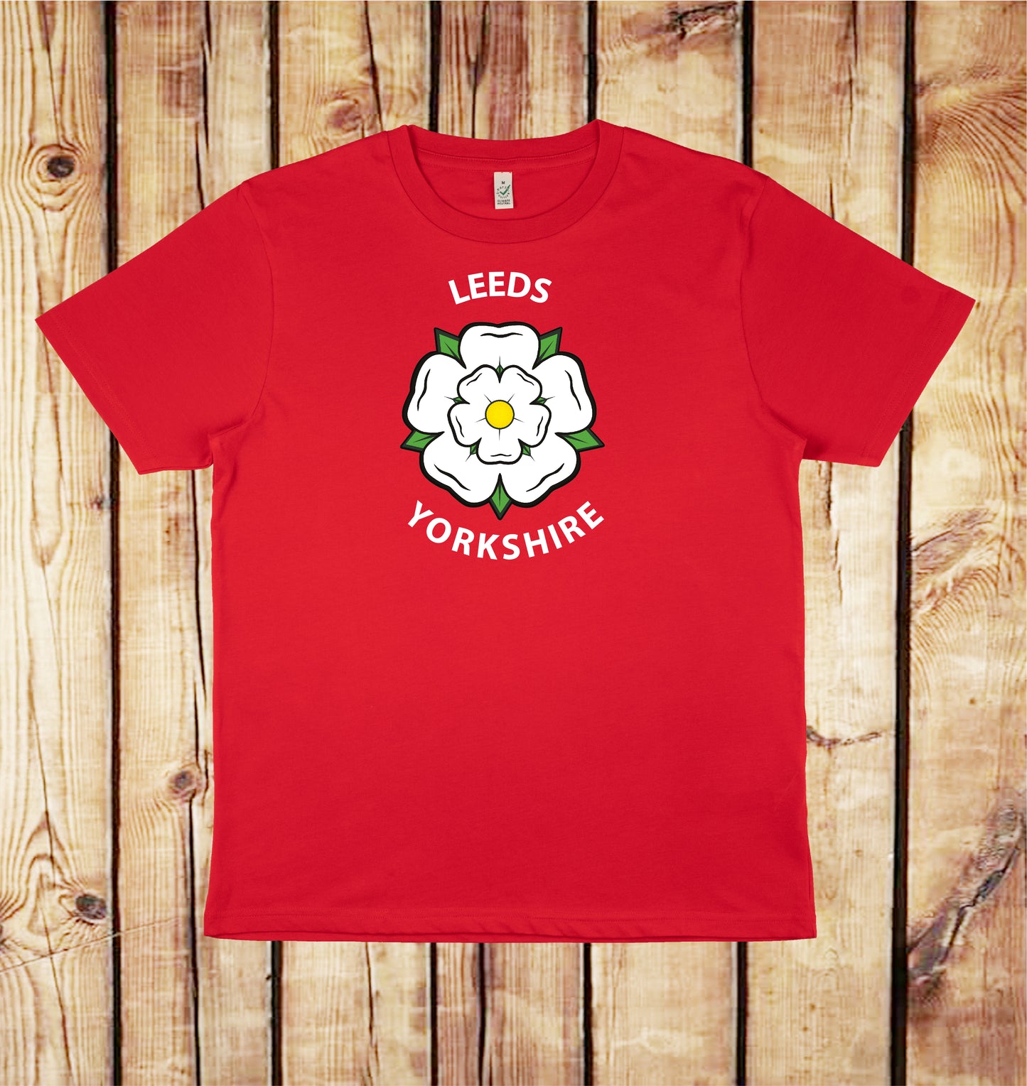 Yorkshire Rose Leeds T-Shirt | Big Int North Northern Pride Tee