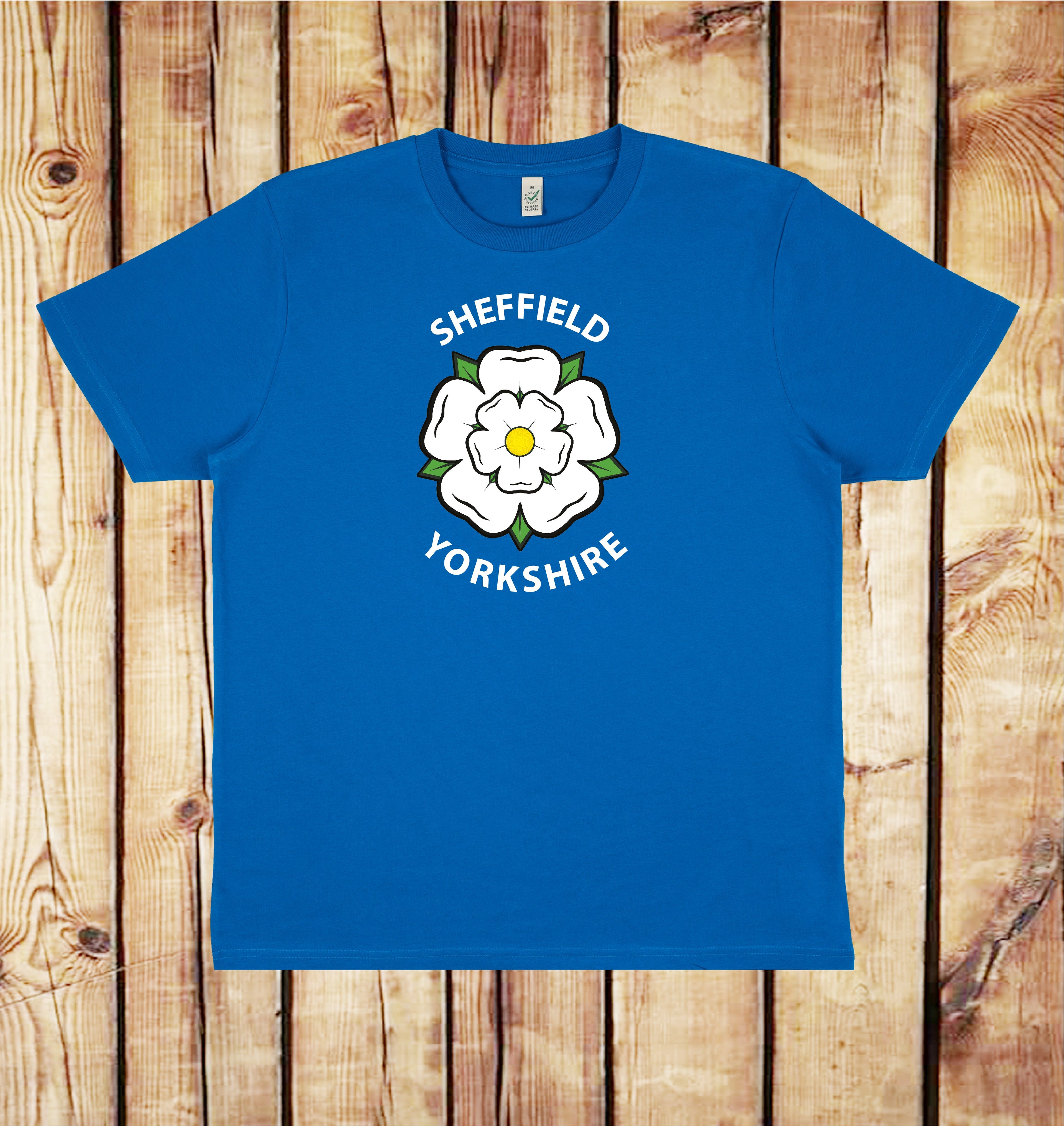 Yorkshire Rose Sheffield Blue Tee
