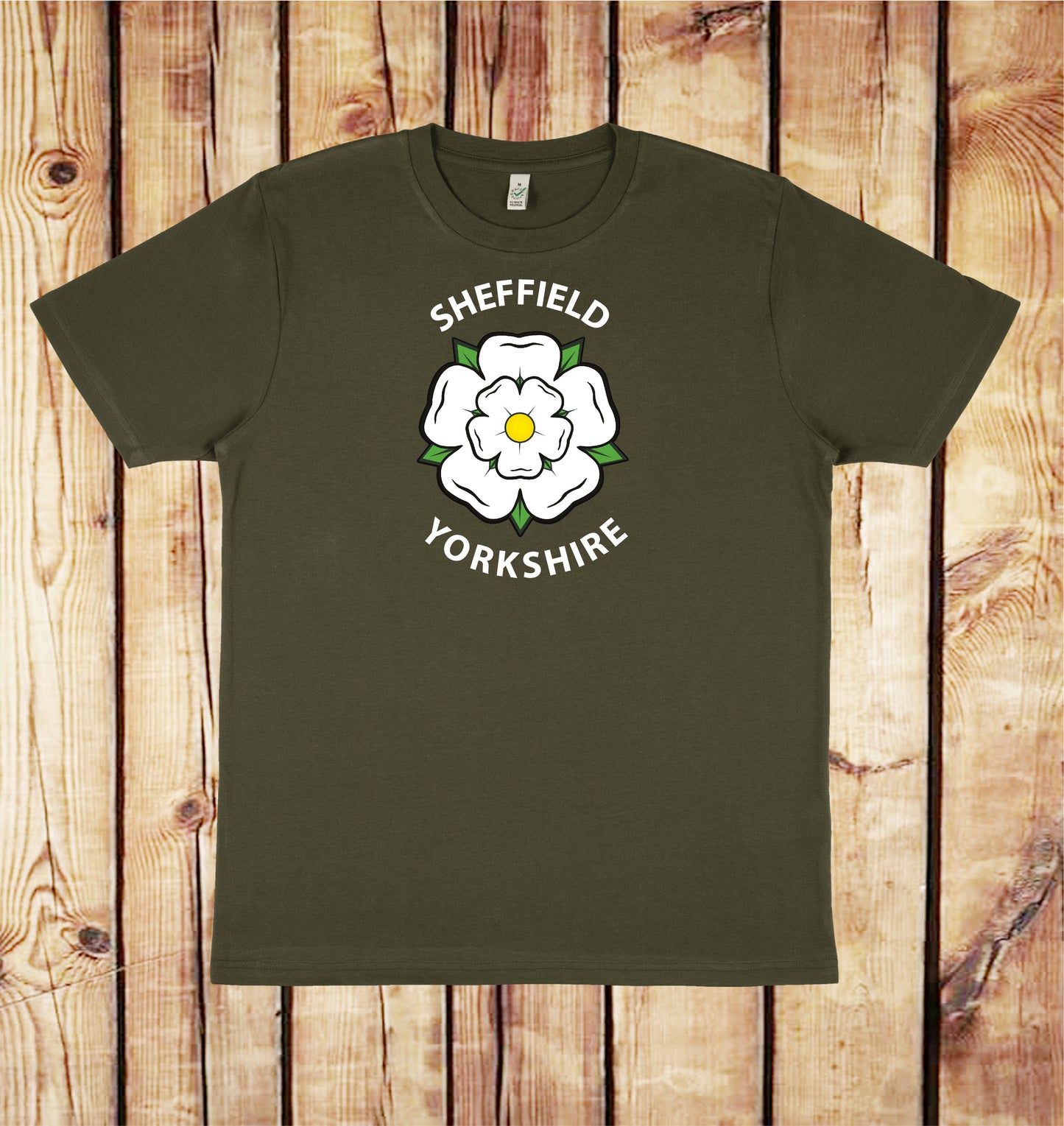 Yorkshire Rose Sheffield T-Shirt | Big Int North Northern Pride Tee