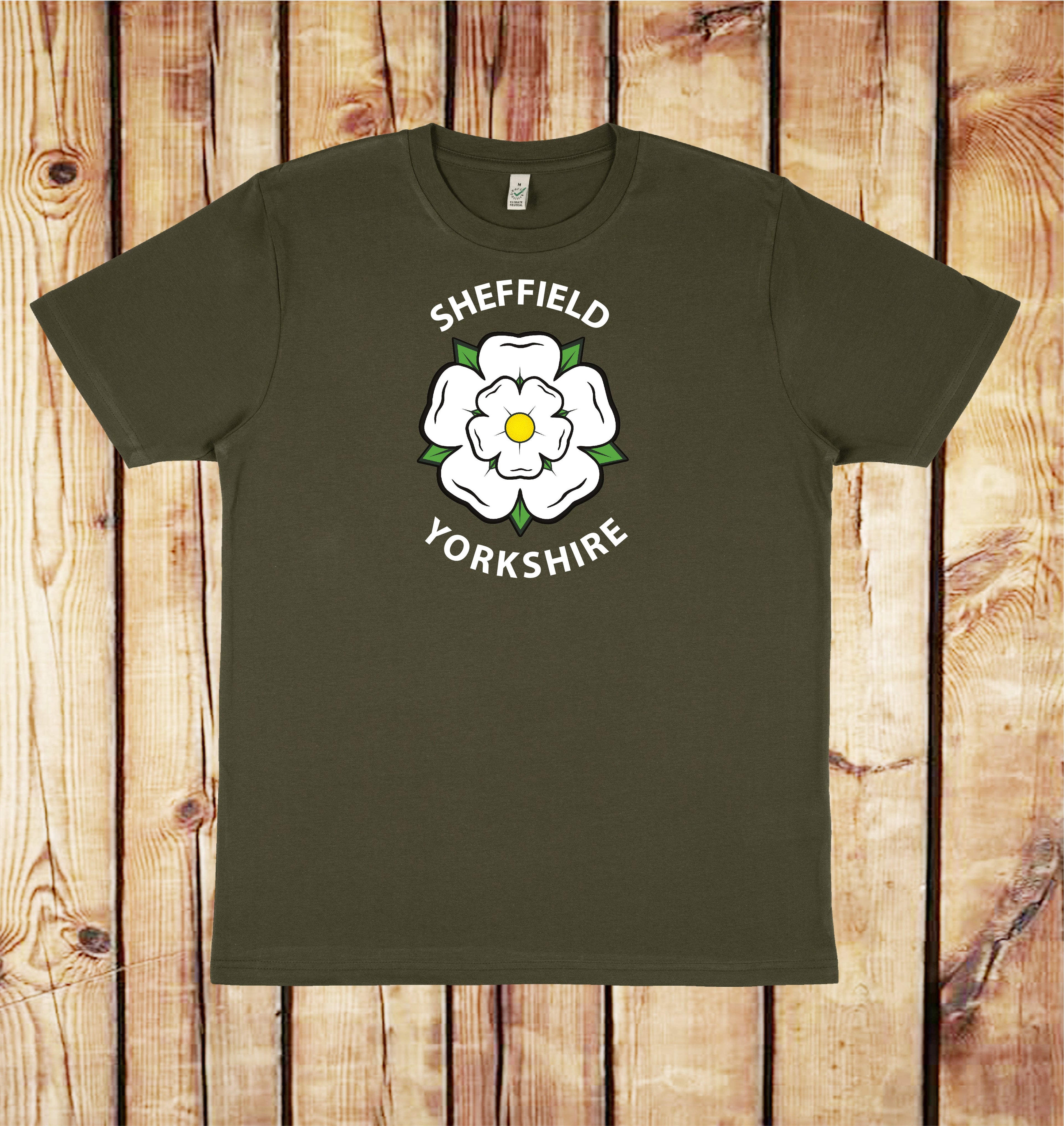 Yorkshire Rose – Sheffield Tee