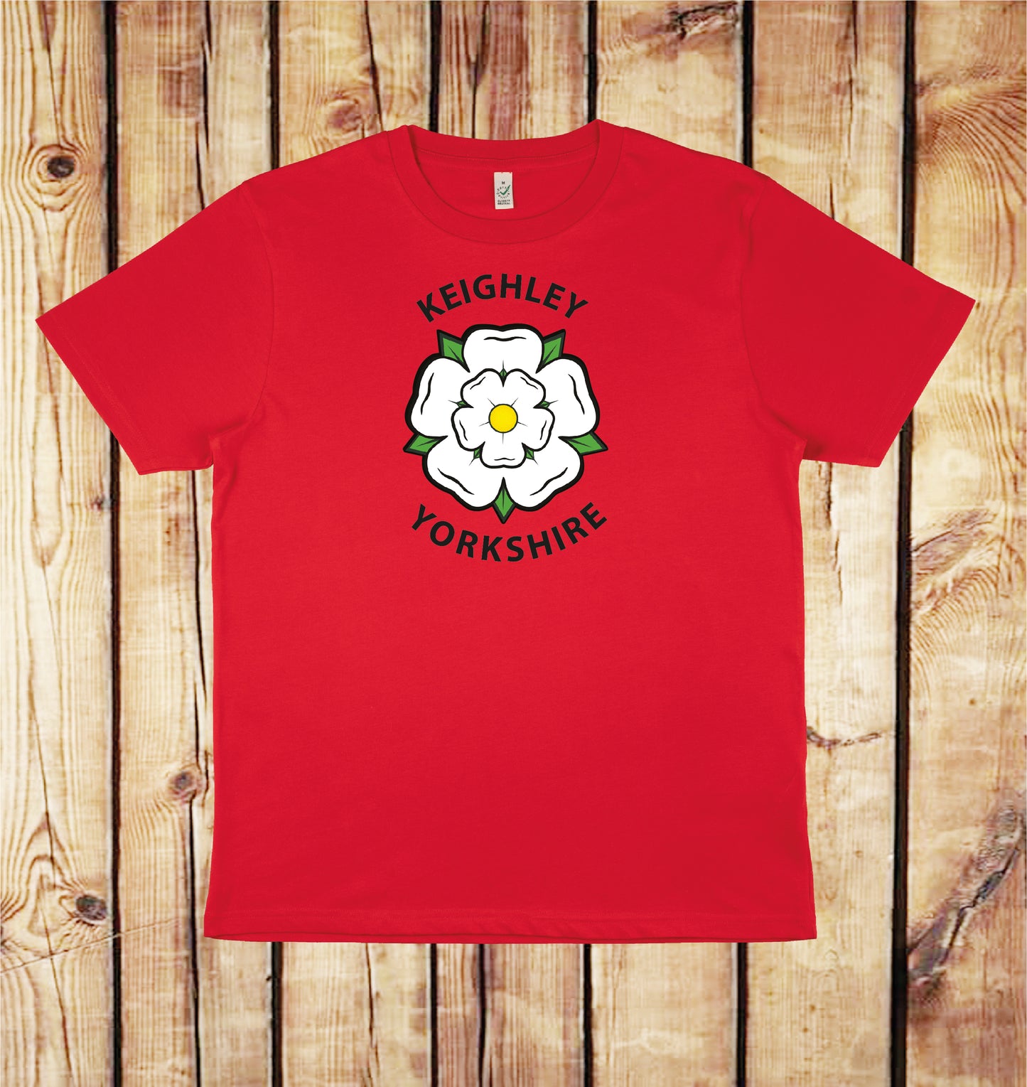 Yorkshire Rose Keighley T-Shirt | Big Int North Northern Pride Tee