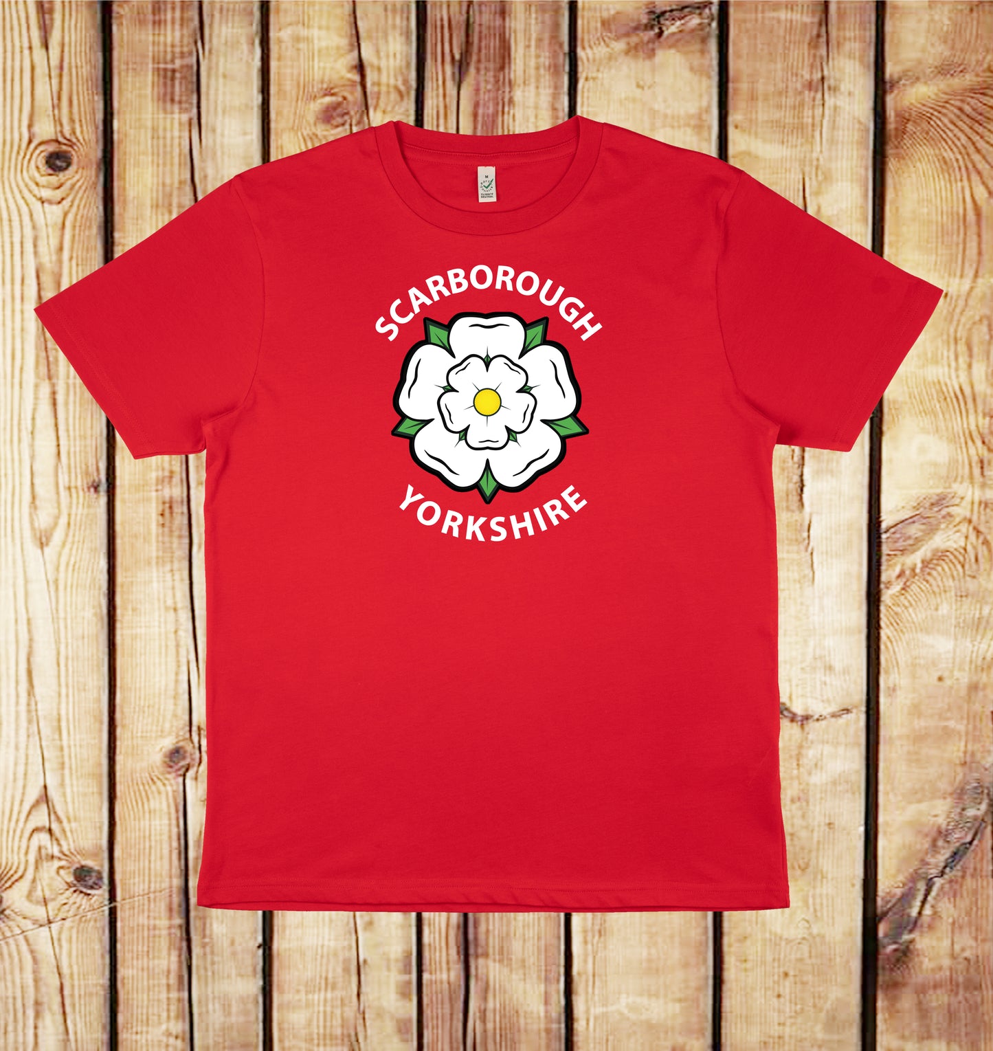 Yorkshire Rose Scarborough T-Shirt | Big Int North Northern Pride Tee