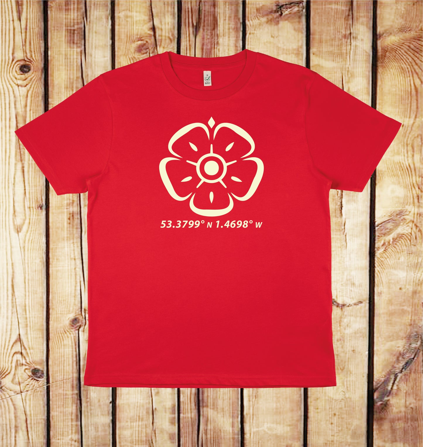 Yorkshire Rose Coordinates T-Shirt – Sheffield