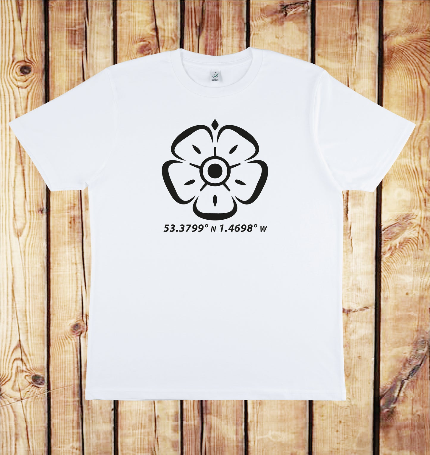 Yorkshire Rose Coordinates T-Shirt – Sheffield
